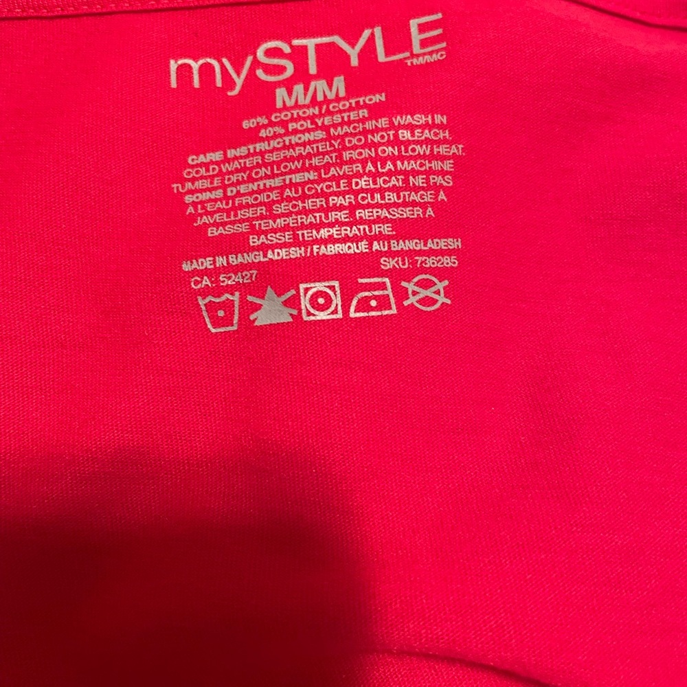 Red Graphic Tee - Picture 3 of 3